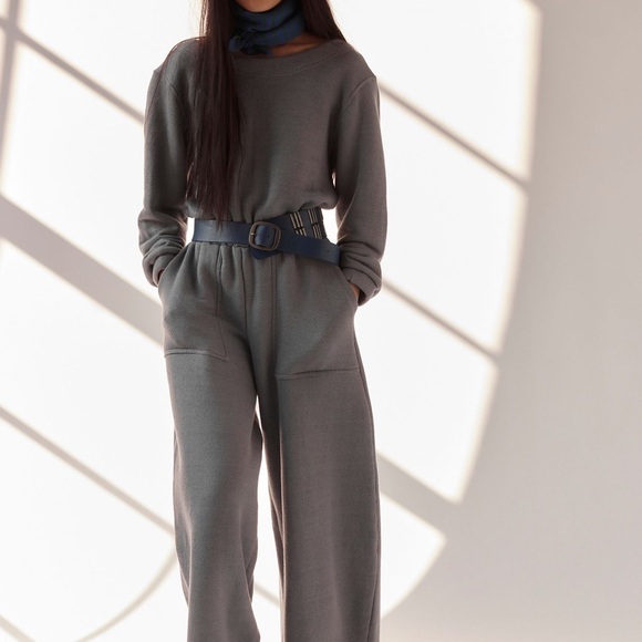 Free People Pants - Free People Gray Wide Leg Pants